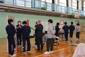 幕別中学校SDGsプレゼンテーション発表会の様子 その1