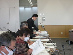 総務文教常任委員会 所管事務調査(役場3階会議室)