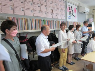 現地調査(札内中学校)