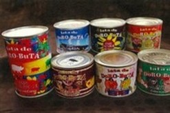 どろぶたの缶詰の写真