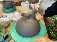 陶芸体験の写真