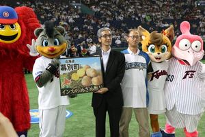 2016年8月31日幕別町PRの様子